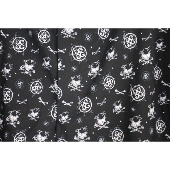G/Fore Men 36 x 9.5 Maverick Hybrid Skulls Printed Golf Performance Shorts G1079 - Picture 2 of 5